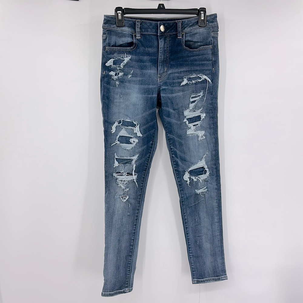 American Eagle Outfitters High-Rise Jegging Super Super Stretch Size 10 Regular